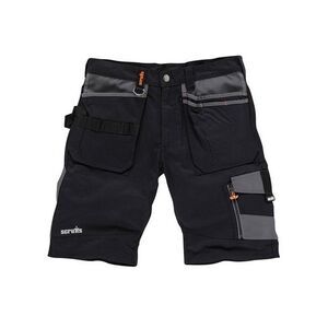 Scruffs Mens Trade Shorts / Black